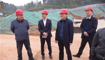 蒲顯鋒帶隊到興業集團開展全國“兩會” 期間安全生產督導檢查