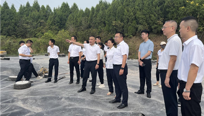 遂寧興業集團召開市（安居）生活垃圾填埋場迎督工作動員會